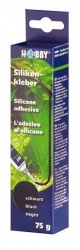 HOBBY Lepidlo Silicone Adhesive, 75 ml, černé