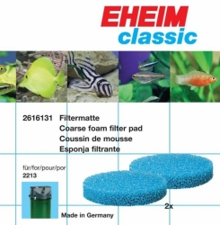 EHEIM Filtrační vložka pro filtr Eheim 2215, Modrá 2 ks