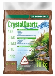 DENNERLE Písek Kristall-Quarzkies 10 kg, 1-2 mm, hnědá