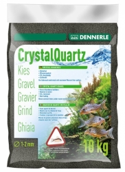 DENNERLE Písek Kristall-Quarzkies 10 kg, 1-2 mm, diamantově černá