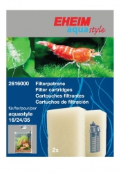 EHEIM Příslušenství Filtrační náplň 2 ks pro filtr 2000, pro akvarijní set 6400, 6401, 6402