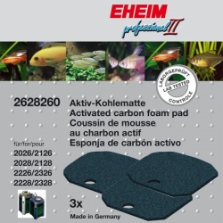 EHEIM Filtrační vložka s aktivním uhlím pro filtr Eheim 2026 - 2128 3 ks