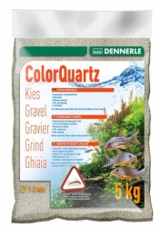 DENNERLE Písek Color-Quarzkies světle šedý 5 kg 