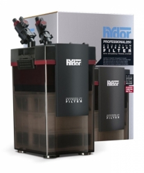 HYDOR Vnější filtr Professional 250, 750 l/h, pro akvária o objemu 140-250 l, s filtračními náplněmi