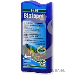 JBL Přípravek na úpravu vody proti vysokému obsahu chloru Biotopol plus, 250ml