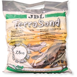 JBL Přírodní substrát TerraSand, bílý, 7,5 kg