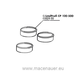 JBL CP 120/250/500 těsnění filtračního koše, 3x