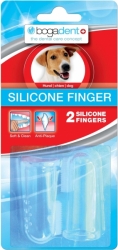BOGAR Náprstek na čištění psích zubů Bogadent SILICONE FINGER, 2 ks