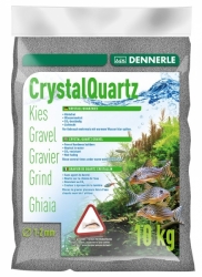 DENNERLE Písek Kristall-Quarzkies 10 kg, 1-2 mm, světle šedá