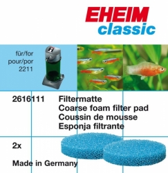 EHEIM Filtrační vložka pro filtr Eheim 2211 MODRÁ 2 ks