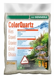DENNERLE Písek Color-Quarzkies světle šedý 5 kg
