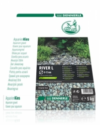 DENNERLE Přírodní štěrk Plantahunter River L 8-12 mm, 5 kg