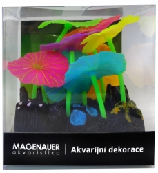 MACENAUER Dekorace 9 Colorful Leaves 9,8 x 7,5 x 11 cm