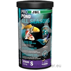 JBL Celoroční krmivo PROPOND ALL SEASONS S, 0,18 kg