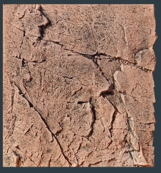 BACK TO NATURE Slimline 60A 50x55 cm Red Gneiss